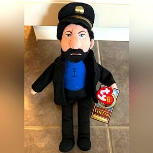 New The Adventures of TinTin Captin Haddock 11"
